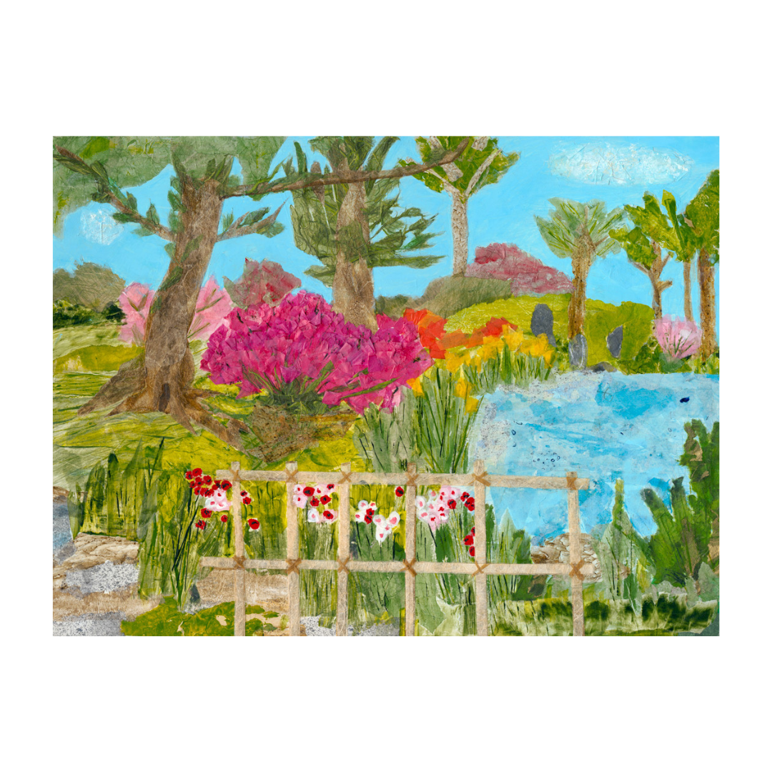 Japanese Stroll Garden — Lynn Moore Art